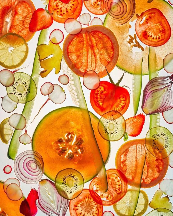 Rustic Garden's Bounty: Fresh Veggie Mix